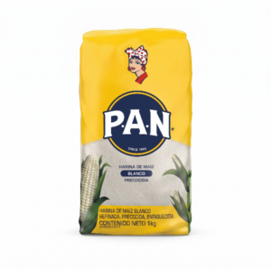 Harina De Maiz Pan Blanco 1Kg