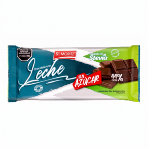 Chocolate S/A Leche C/Splenda 100Gr St Moritz