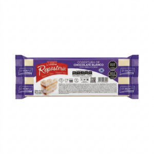 Tableta Cobertura De Chocolate Blanco 250Gr St Moritz