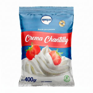 Mezcla Rapida Para Crema Chantilly 400Gr Wepa