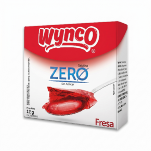 Gelatina Zero Fresa 12G Wynco