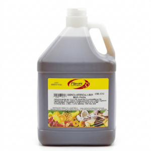 Saborizante ron con pasas tipo b 3.785lt flovers
