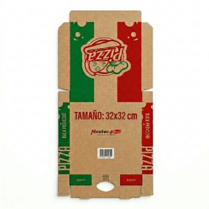 Caja Para Pizza Rustica Mediana
