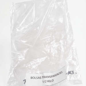 Bolsa 1/2 Kilo Transparente