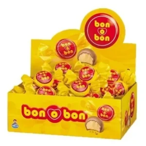 Caja 30 uni bon o bon chocolate con crema mani