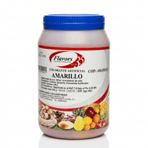 Colorante amarillo huevo tipo a 500gr flavors