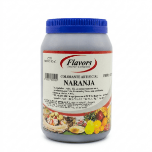 Colorante naranja tipo a 500gr flavors