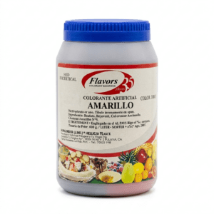 Colorante amarillo limon tipo b 500gr flavors