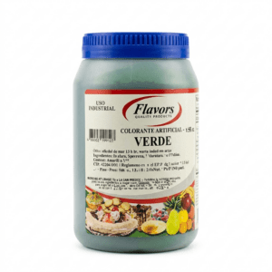 Colorante verte tipo b 500gr flavors