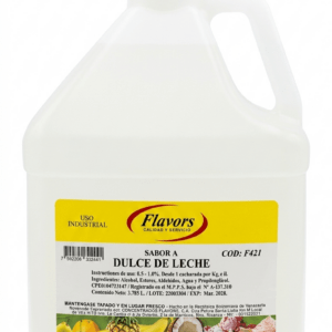 Saborizante dulce de leche tipo b 3.785lt flavors