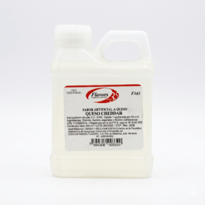 Saborizante queso cheddar tipo a 250ml flavors