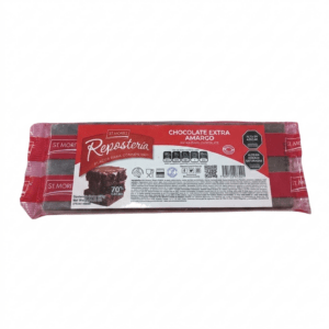 Tableta cocolate extra amargo 250gr st moritz