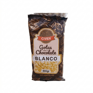 Gotas de chocolate blanco civen 500gr