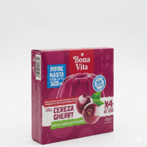 Gelatina Bonavita Cereza Sin Azucar 12Gr Cereza