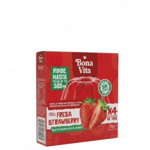 Gelatina Bonavita Sin Azucar 12Gr Fresa