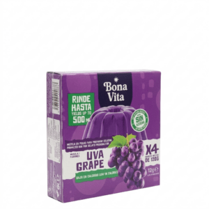 Gelatina Bonavita Sin Azucar 12Gr Uva