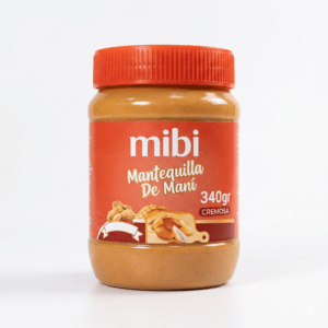 Mantequilla de mani crema 340gr mibi