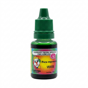 Colorante verde 12ml payasito