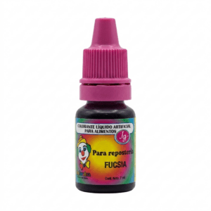 Colorante fucsia 7ml payasito