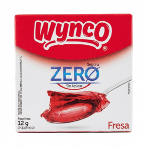 Gelatina zero fresa 12g wynco
