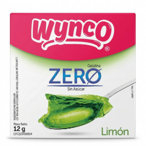 Gelatina zero limon 12gr wynco