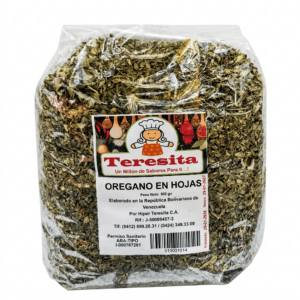 Oregano en hojas teresita 1kilo