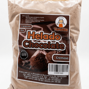 Polvo helado cremoso chocolate 1 kilo teresita